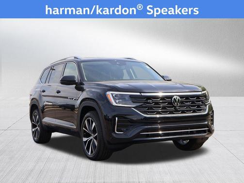 Deep Black Pearl 2026 Volkswagen Atlas 2.0T SEL Premium R-Line 4MOTION