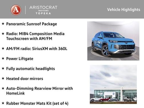 2026 Volkswagen Tiguan 2.0T SE 4MOTION