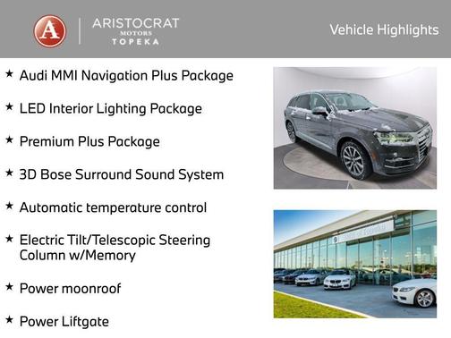 2018 Audi Q7 2.0T Premium Plus