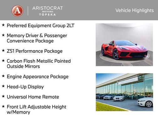 2021 Chevrolet Corvette Stingray w/2LT