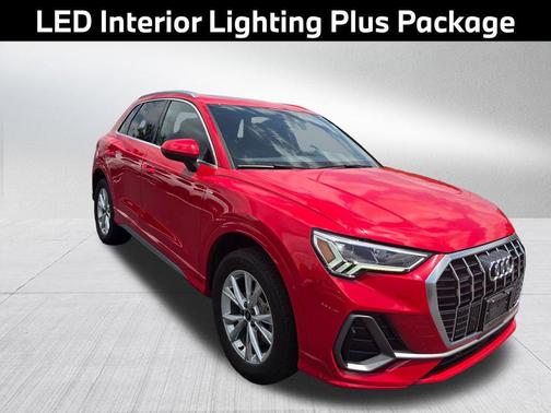 Tango Red Metallic 2023 Audi Q3 45 S line Premium Plus