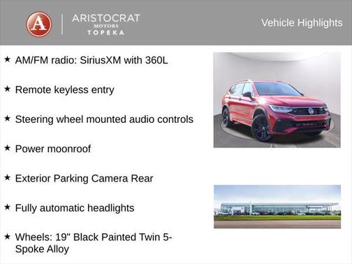 2024 Volkswagen Tiguan 2.0T SE R-Line Black 4MOTION