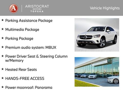 Polar White 2020 Mercedes-Benz GLC 300 4MATIC Coupe