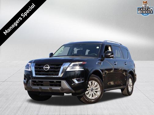 Super Black 2024 Nissan Armada SV 4WD