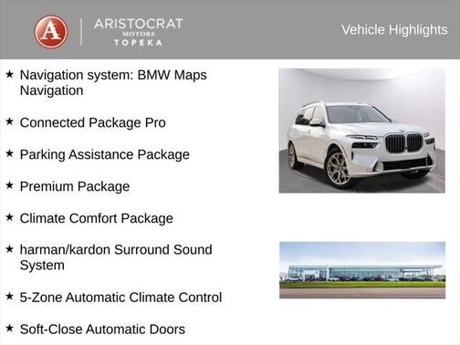 2024 BMW X7 xDrive40i
