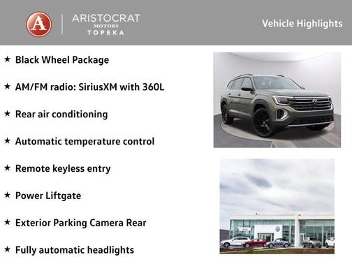 2025 Volkswagen Atlas 2.0T SE w/Technology 4MOTION