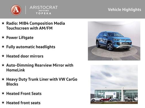 2026 Volkswagen Tiguan 2.0T SE 4MOTION