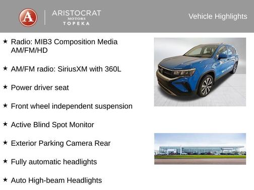 2023 Volkswagen Taos 1.5T SE