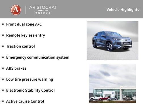 2026 Volkswagen Tiguan 2.0T S