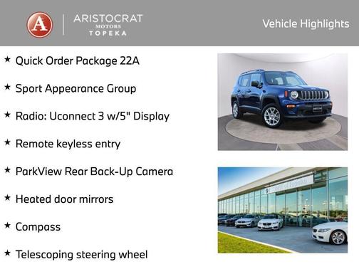 2019 Jeep Renegade Sport