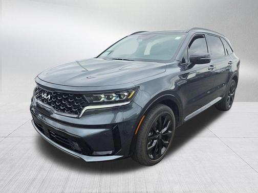 Gravity Grey 2022 Kia Sorento SX