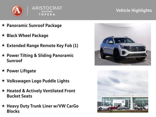 2026 Volkswagen Atlas 2.0T SE w/Technology