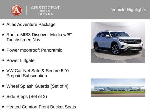 2022 Volkswagen Atlas 3.6L SEL