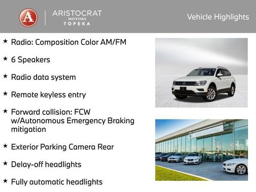 2020 Volkswagen Tiguan 2.0T S 4MOTION