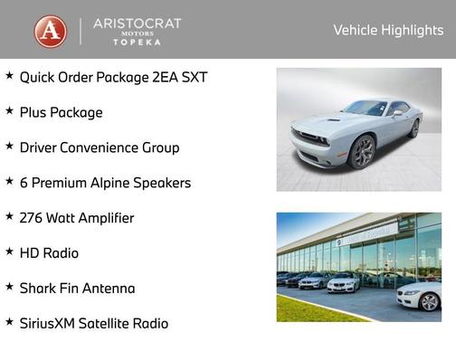 Smoke Show 2020 Dodge Challenger SXT