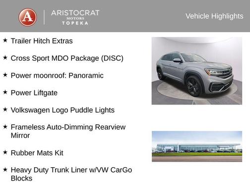 2022 Volkswagen Atlas Cross Sport 3.6L V6 SEL R-Line