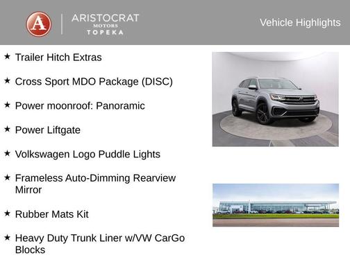 2022 Volkswagen Atlas Cross Sport 3.6L V6 SEL R-Line