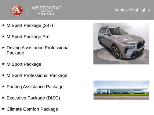 2023 BMW X7 xDrive40i