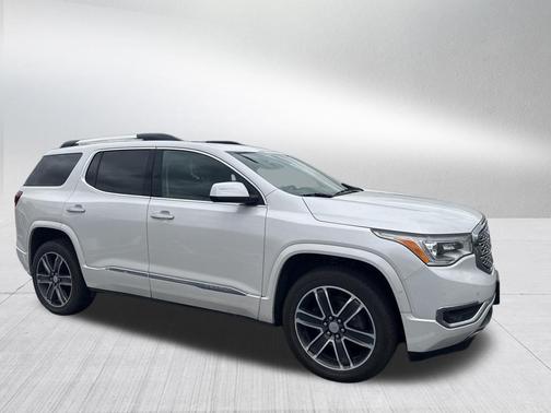 White Frost Tricoat 2017 GMC Acadia Denali