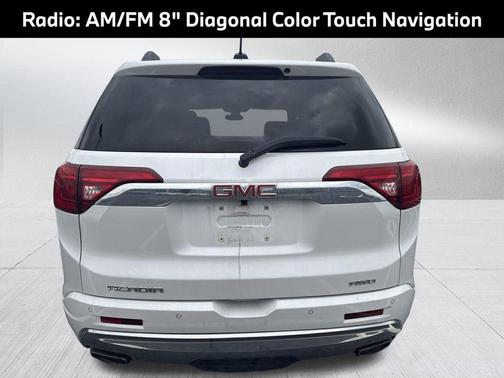 White Frost Tricoat 2017 GMC Acadia Denali