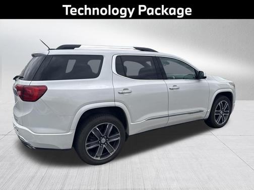 White Frost Tricoat 2017 GMC Acadia Denali