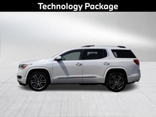 White Frost Tricoat 2017 GMC Acadia Denali
