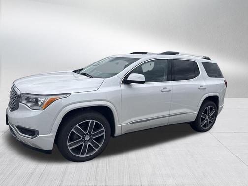 White Frost Tricoat 2017 GMC Acadia Denali