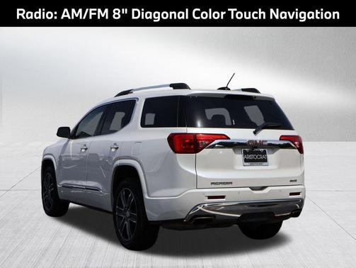 White Frost Tricoat 2017 GMC Acadia Denali