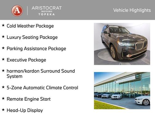 2020 BMW X7 xDrive40i