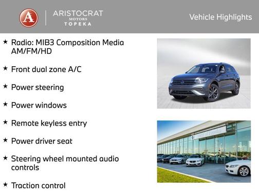 2024 Volkswagen Tiguan 2.0T SE 4MOTION