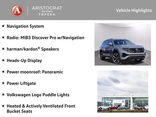 2026 Volkswagen Atlas 2.0T SEL Premium R-Line 4MOTION