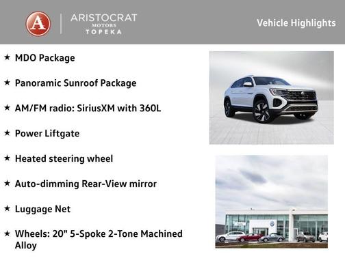 2026 Volkswagen Atlas Cross Sport 2.0T SE w/Technology 4MOTION