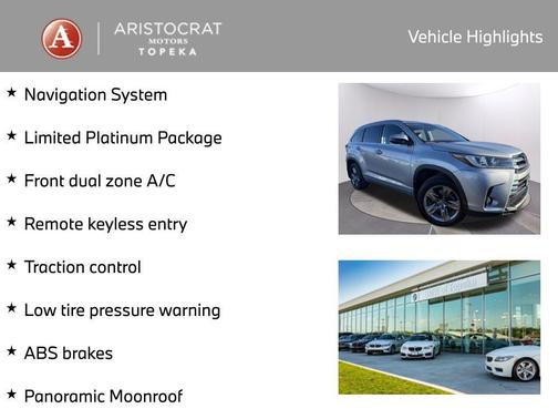 2019 Toyota Highlander Limited