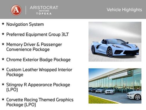 2023 Chevrolet Corvette Stingray w/3LT