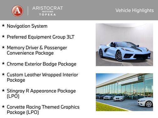 2023 Chevrolet Corvette Stingray w/3LT