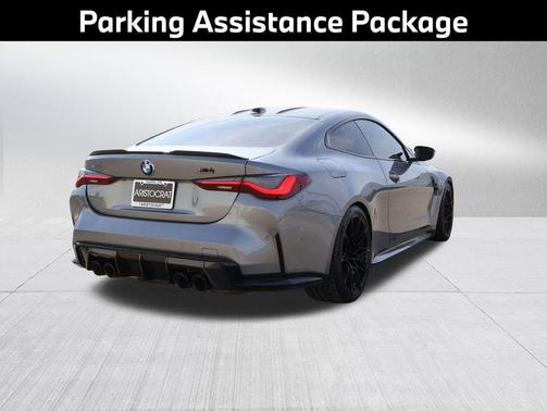 Skyscraper Grey Metallic 2024 BMW M4 Competition xDrive