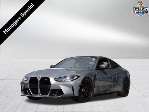Skyscraper Grey Metallic 2024 BMW M4 Competition xDrive