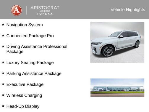 Mineral White Metallic 2022 BMW X7 xDrive40i