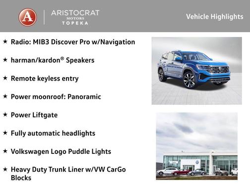 2026 Volkswagen Atlas 2.0T SEL Premium R-Line 4MOTION