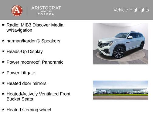 2024 Volkswagen Atlas 2.0T SEL Premium R-Line 4MOTION