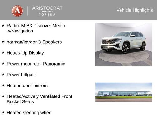 2024 Volkswagen Atlas 2.0T SEL Premium R-Line 4MOTION