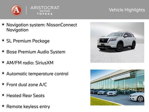 2022 Nissan Pathfinder SL 4WD