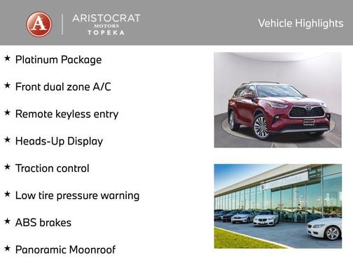 2023 Toyota Highlander Platinum