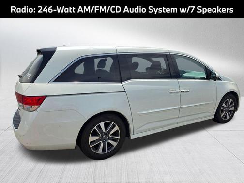 White Diamond Pearl 2016 Honda Odyssey Touring