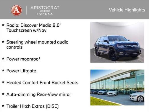 2019 Volkswagen Atlas 3.6L SEL