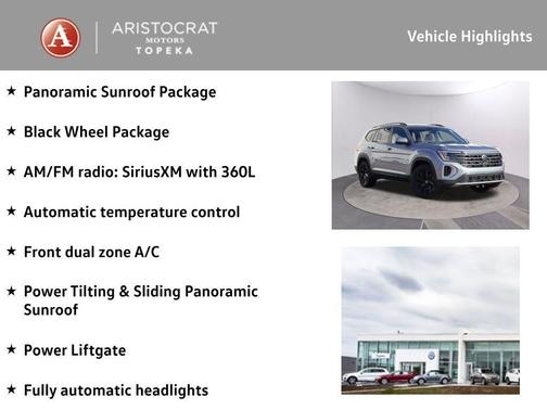 2026 Volkswagen Atlas 2.0T SE w/Technology 4MOTION