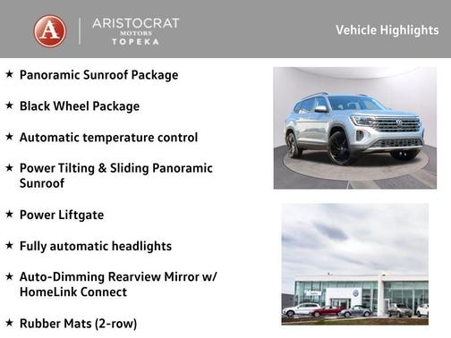 2025 Volkswagen Atlas 2.0T SE w/Technology 4MOTION