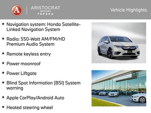 2018 Honda Odyssey Elite