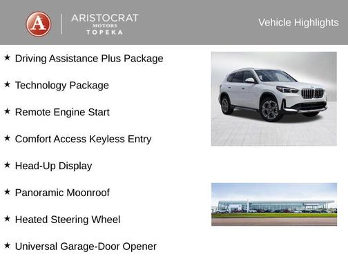 Alpine White 2025 BMW X1 xDrive28i
