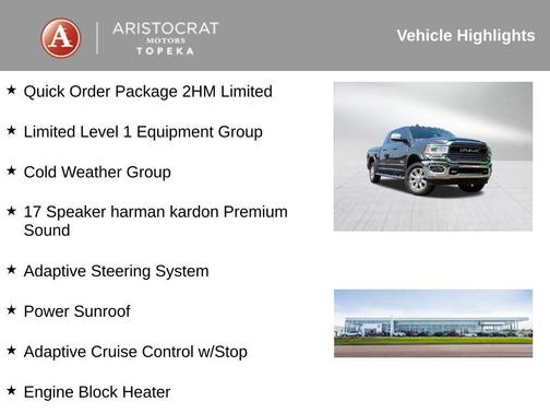 2022 RAM 3500 Limited Mega Cab 4x4 6'4' Box